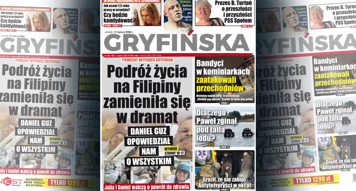 Gazeta Gryfińska, wydanie Gazety Gryfińskiej - zdjęcie, fotografia