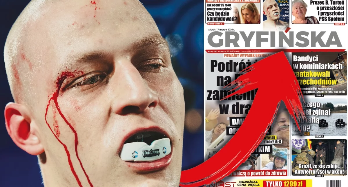 Gazeta Gryfińska, Trzej Gryfinianie przegrali Jeden wylądował szpitalu - zdjęcie, fotografia