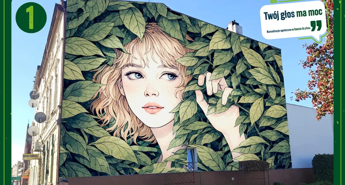 Inicjatywy społeczne, Gryfino wybiera ekologiczny mural ruszyły konsultacje społeczne mieszkańców - zdjęcie, fotografia