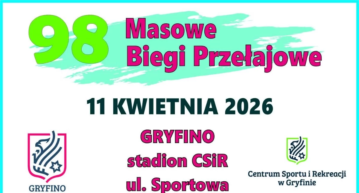 Biegi, Masowe Biegi Przełajowe Gryfinie - zdjęcie, fotografia