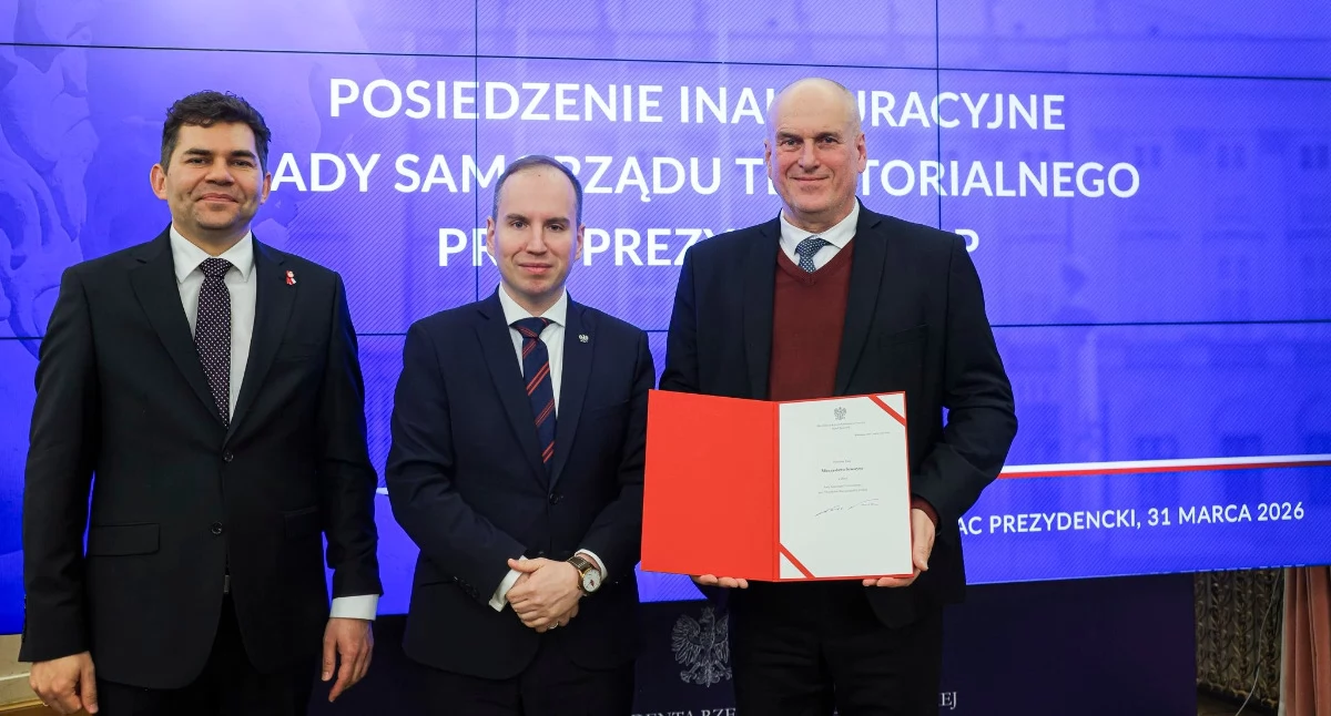 Partie i ugrupowania, Prezydent Nawrocki powołał burmistrza Sawaryna Samorządu Terytorialnego - zdjęcie, fotografia