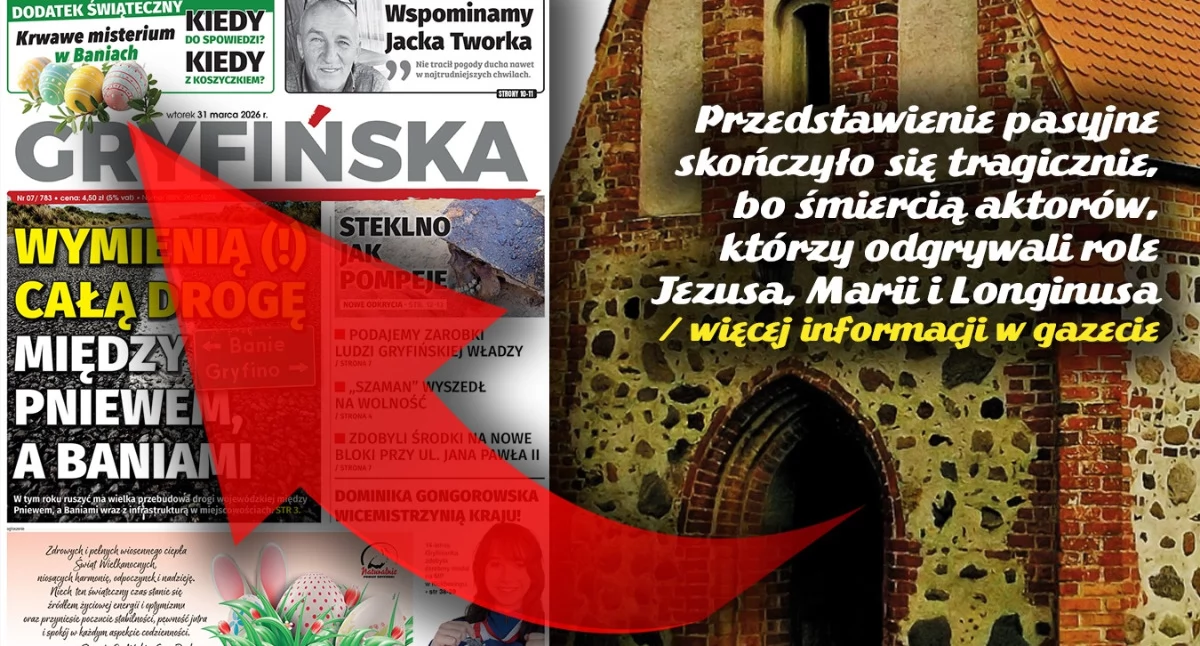 Gazeta Gryfińska, Proboszcz chciał wznowić misterium dostał zgody powiatu - zdjęcie, fotografia
