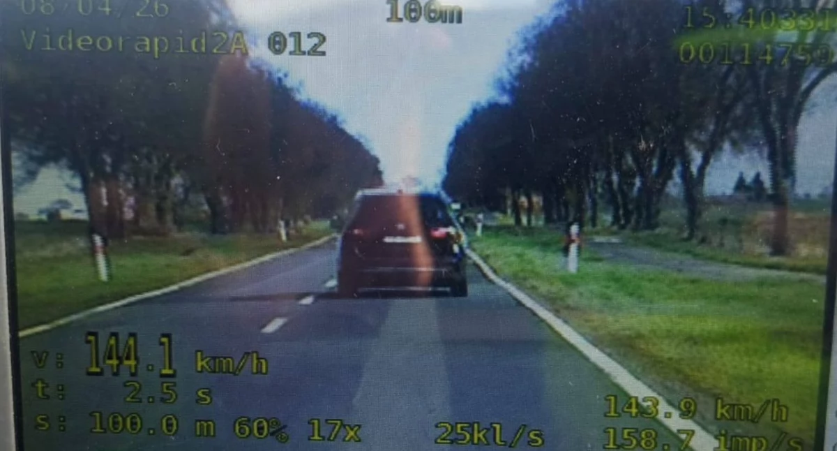 Policja - kryminalne, Pędzili utratę prawa jazdy wysokie mandaty - zdjęcie, fotografia