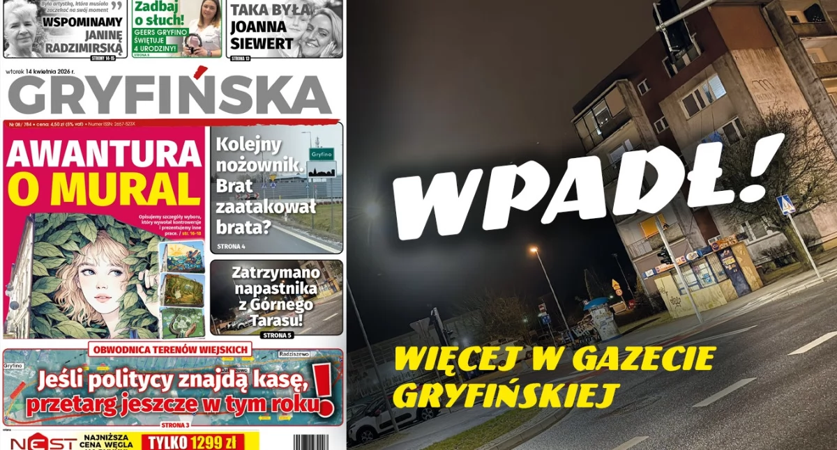 Gazeta Gryfińska, TYLKO Bandyta Górnego Tarasu został zatrzymany! - zdjęcie, fotografia