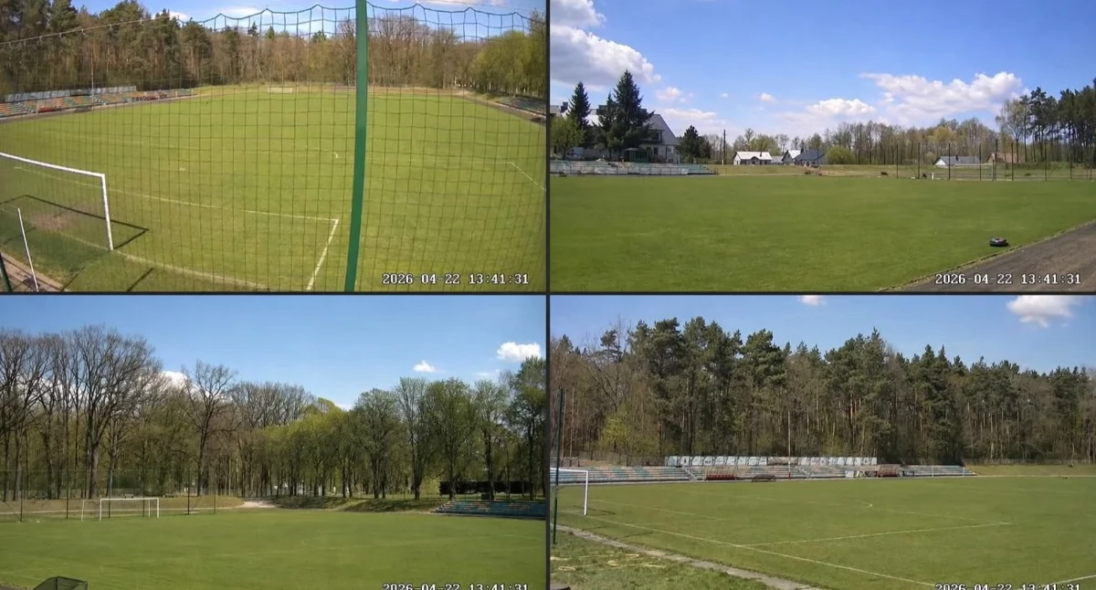 Info, Stadionie Miejskim zamontowano monitoring - zdjęcie, fotografia