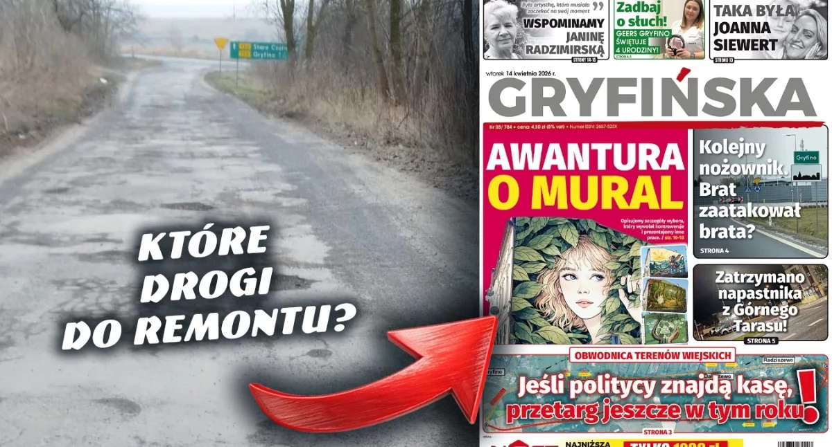 Gazeta Gryfińska, Kolejne drogi zostaną przebudowane! - zdjęcie, fotografia