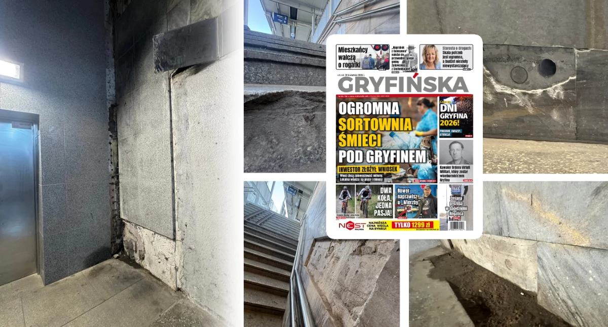 Interwencje, Gazeta Gryfińska wykona porządnie remont tunelu - zdjęcie, fotografia