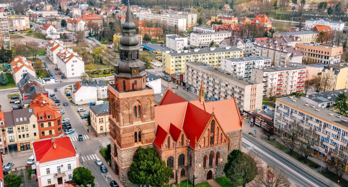 Inwestycje, centrum Gryfina powstanie ścieżka pieszo rowerowa obiekt Bike&Ride - zdjęcie, fotografia