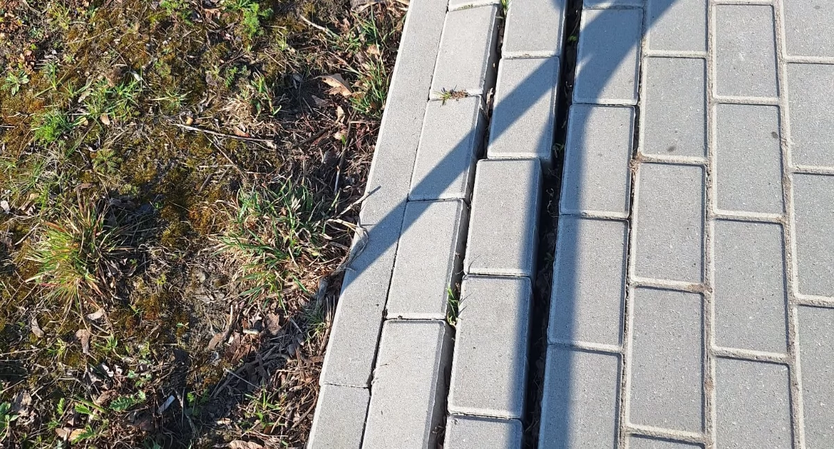 Inicjatywy społeczne, REDAKCJI Chodnik rozjeżdża [ZDJĘCIA] - zdjęcie, fotografia