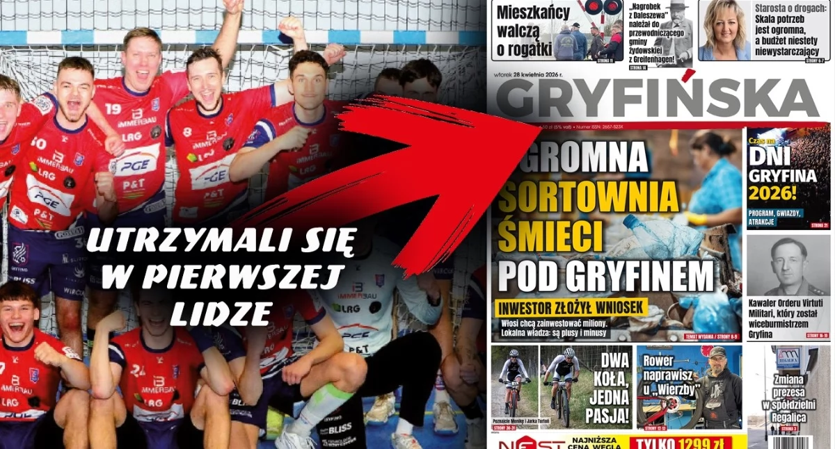 Gazeta Gryfińska, Utrzymali pierwszej lidze! - zdjęcie, fotografia