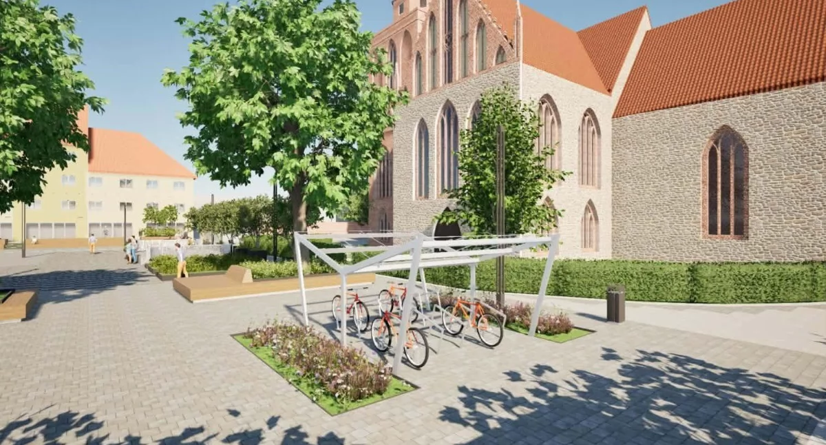Turystyka Rowery, Utworzą ciąg pieszo rowerowy centrum Gryfina - zdjęcie, fotografia