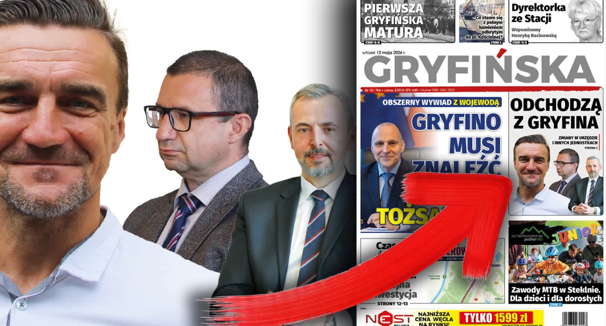 Gazeta Gryfińska, Odchodzi urzędu latach! - zdjęcie, fotografia