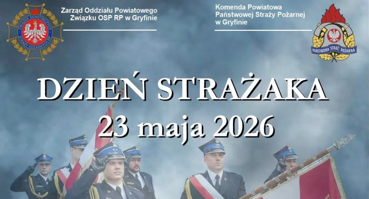 Straż pożarna, Zapraszają imprezę okazji Strażaka - zdjęcie, fotografia