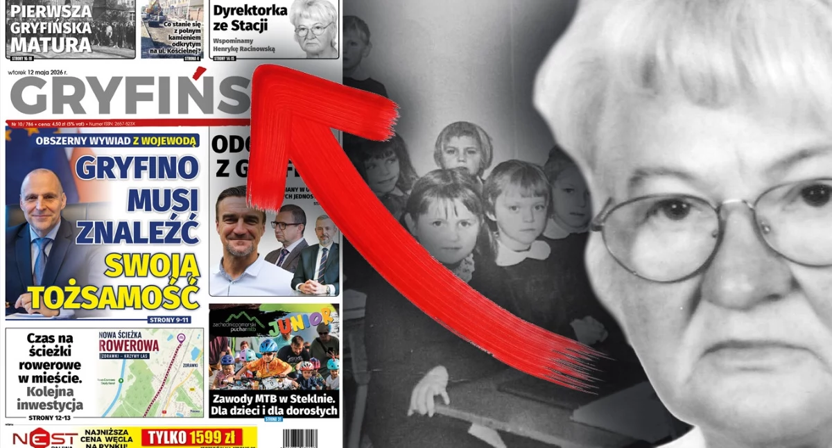 Gazeta Gryfińska, Henryka Racinowska Dyrektorka Stacji - zdjęcie, fotografia
