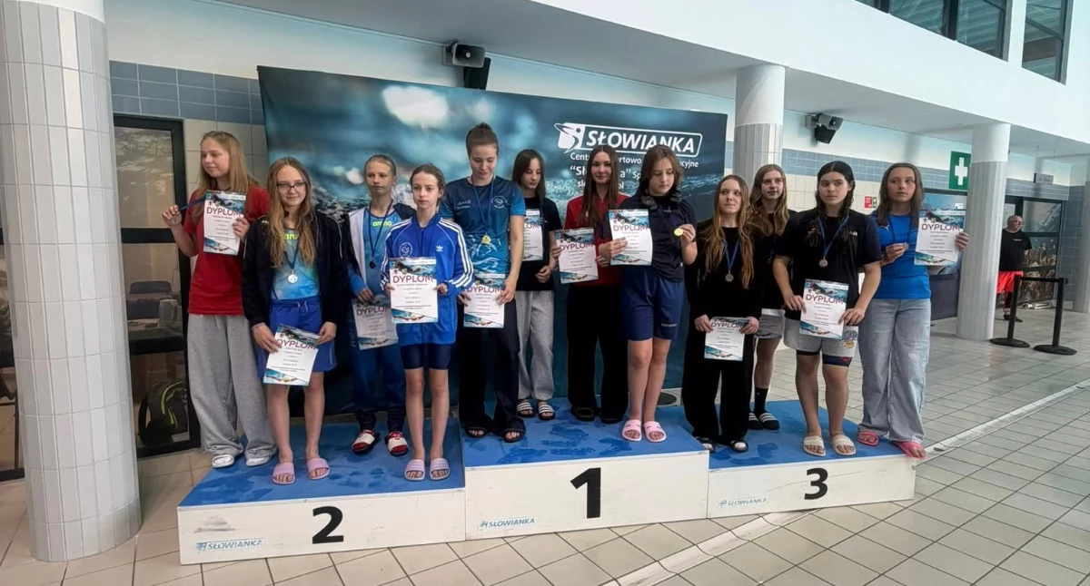 Pływanie, Sporo rekordów życiowych Marlina Gryfino - zdjęcie, fotografia