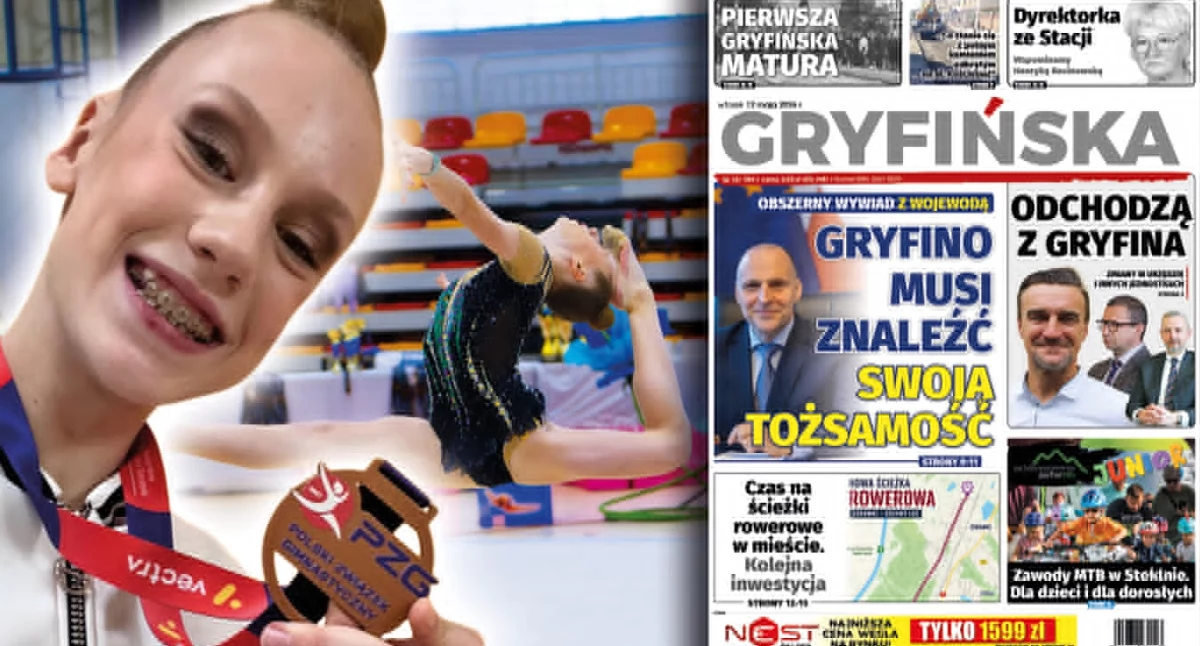 Gazeta Gryfińska, przedszkola wiedziała zostać gimnastyczką - zdjęcie, fotografia
