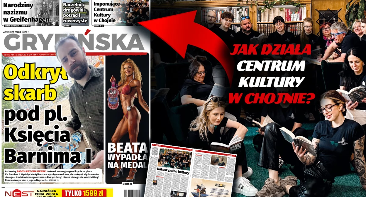 Gazeta Gryfińska, Ratusz pełen kultury działa Chojnie - zdjęcie, fotografia