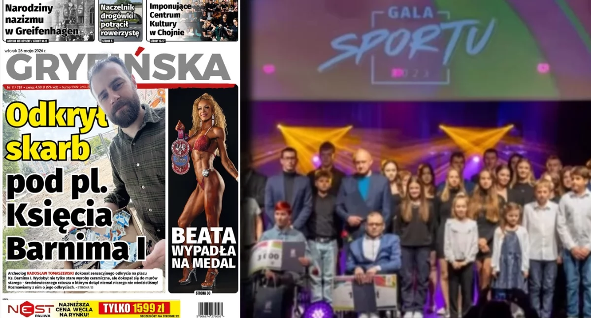 Gazeta Gryfińska, Dziś Gryfińska Sportu! Pieniądze dostanie lokalnych sportowców - zdjęcie, fotografia