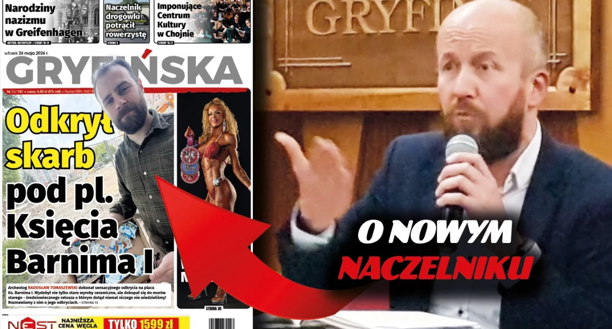 Gazeta Gryfińska, Duklanowski Stanowiska Pyrzycach Gryfinie dostałem dzięki kompetencjom doświadczeniu - zdjęcie, fotografia