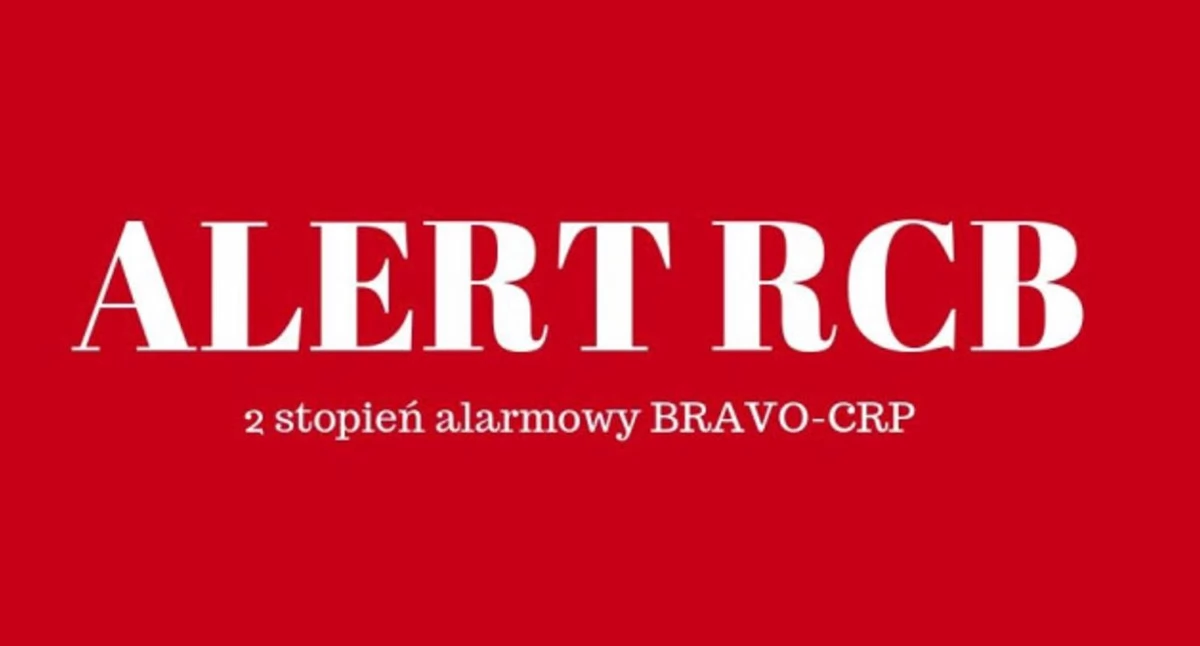 Info, Władze wprowadziły drugi stopień alarmowy BRAVO - zdjęcie, fotografia
