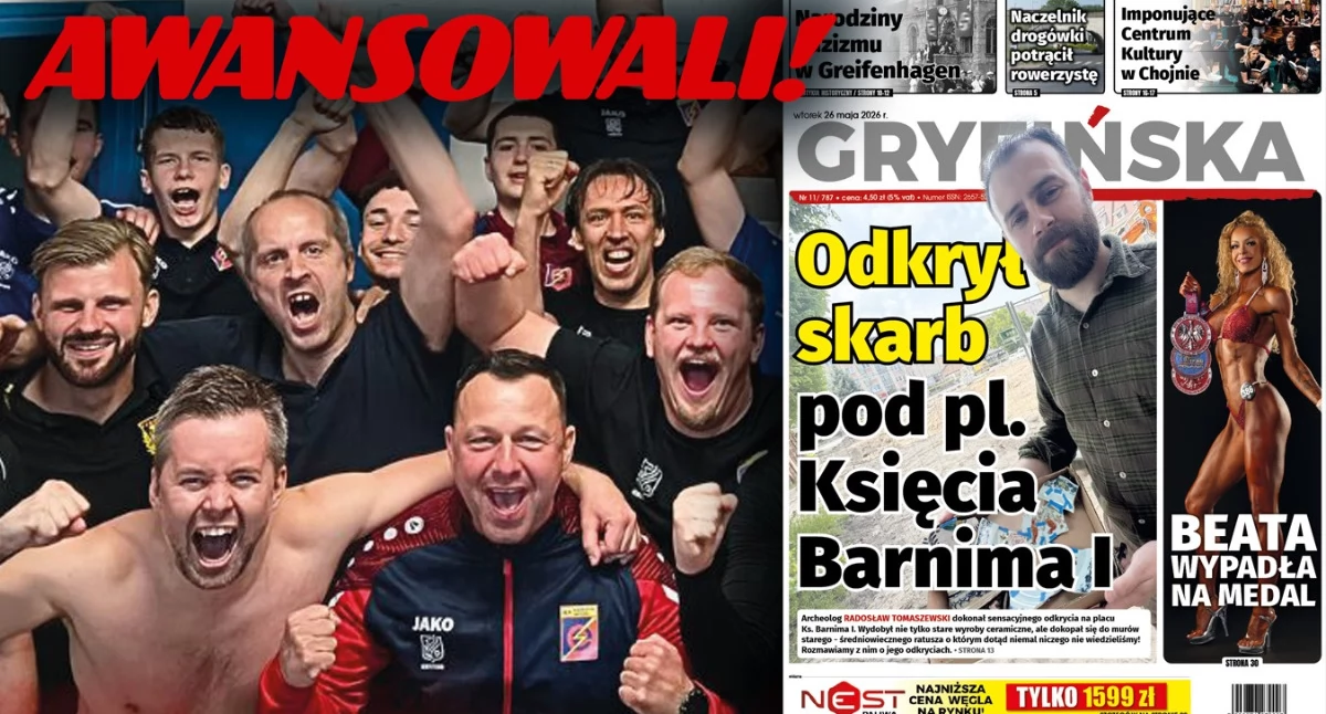 Gazeta Gryfińska, Rezerwy Energetyka Gryfino awansowały klasy! - zdjęcie, fotografia