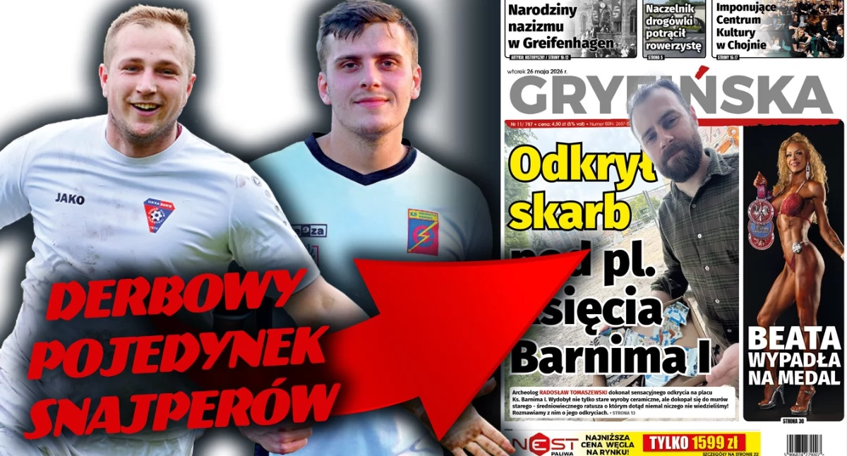 Gazeta Gryfińska, Iskra przyjeżdża Gryfina! będzie pojedynek snajperów - zdjęcie, fotografia