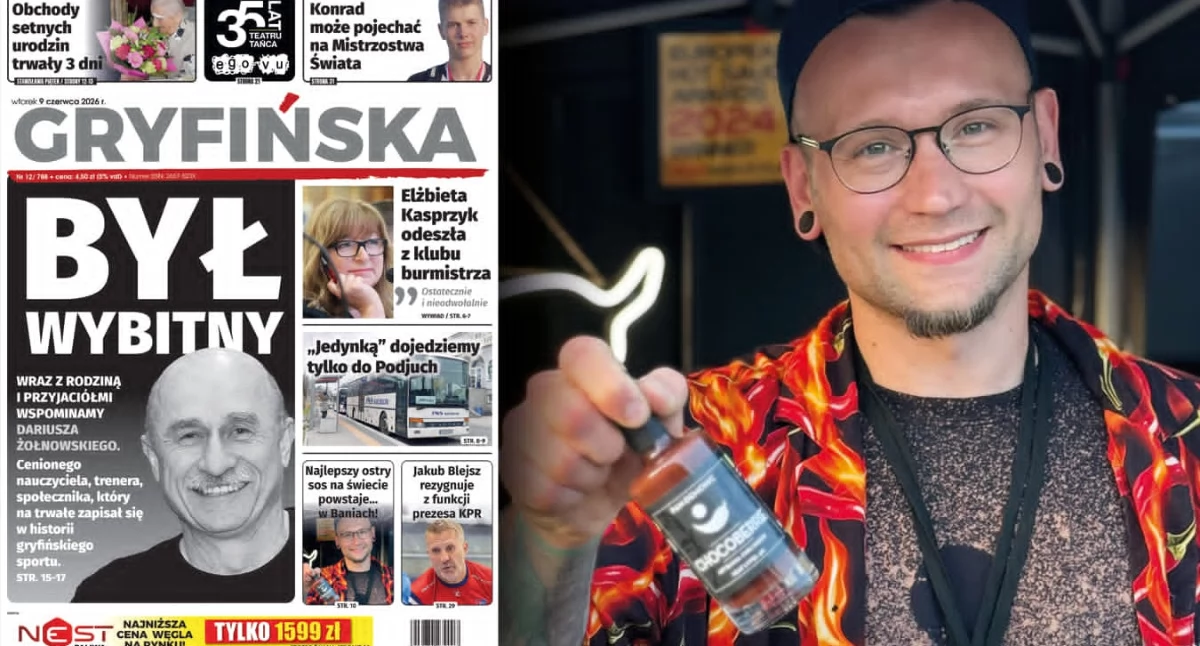 Gazeta Gryfińska, Najlepszy ostry świecie powstaje… Baniach! - zdjęcie, fotografia