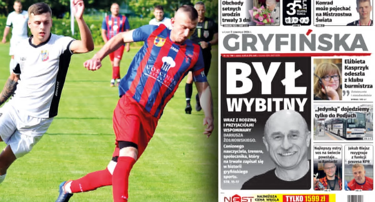 Gazeta Gryfińska, Derby których prawie widział - zdjęcie, fotografia