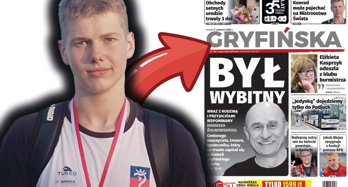 Gazeta Gryfińska, letni Gryfinianin zagrał seniorskiej ekstraklasie! - zdjęcie, fotografia