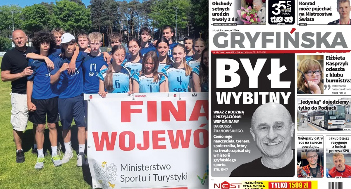 Gazeta Gryfińska, Lekkoatletki trzecie województwie! - zdjęcie, fotografia