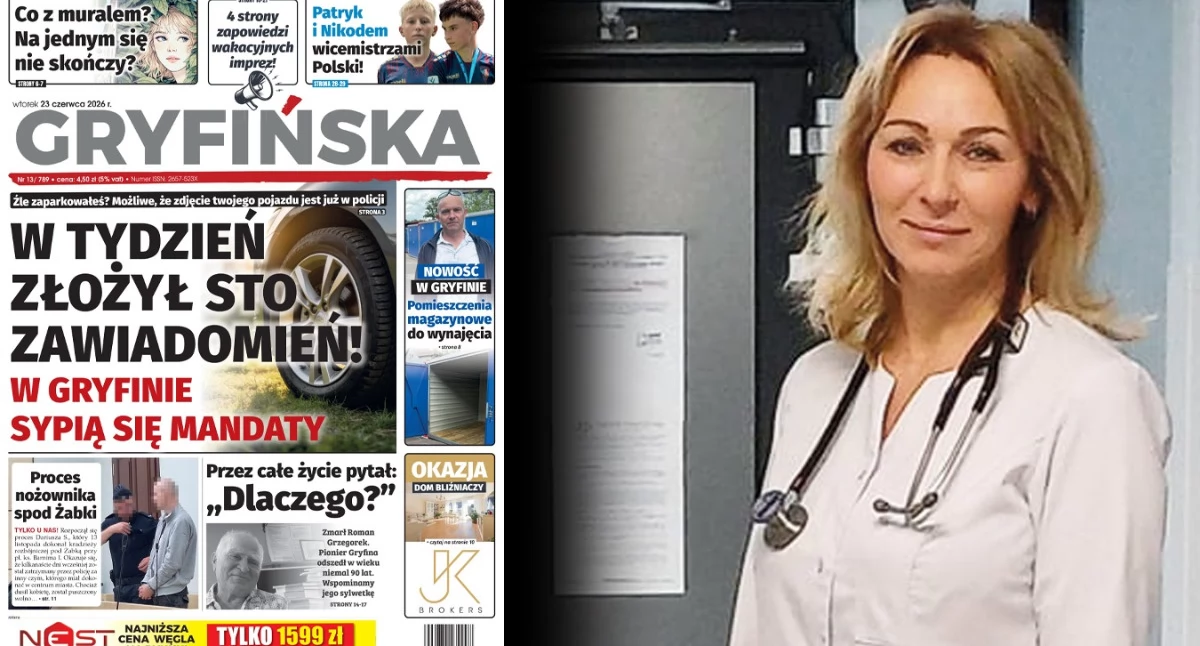 Gazeta Gryfińska, prezes gryfińskiego szpitala - zdjęcie, fotografia