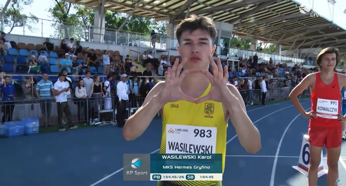 Lekkoatletyka, Karol Wasilewski awansował finału Mistrzostw Polski! - zdjęcie, fotografia
