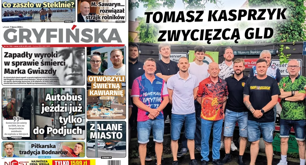 Gazeta Gryfińska, Tomasz Kasprzyk okazał najlepszy pierwszej edycji - zdjęcie, fotografia