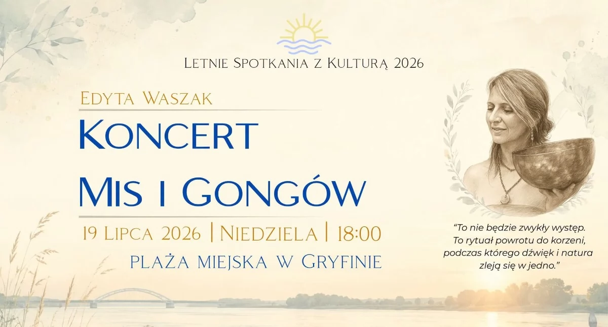 Wystawy Warsztaty, Koncert gongów gryfińskim nabrzeżu - zdjęcie, fotografia