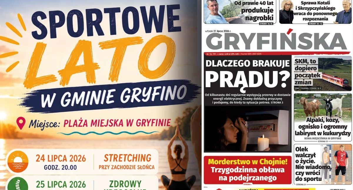Gazeta Gryfińska, Sportowe gminie Gryfino Pełno atrakcji świeżym powietrzu! - zdjęcie, fotografia