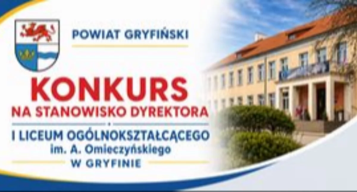 Szkoły i przedszkola, zostanie nowym dyrektorem Gryfinie - zdjęcie, fotografia