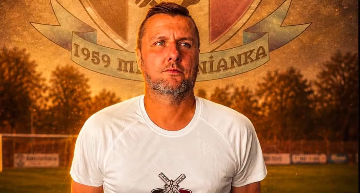 Piłka nożna, Robert Śliwiński odchodzi Energetyka Gryfino - zdjęcie, fotografia
