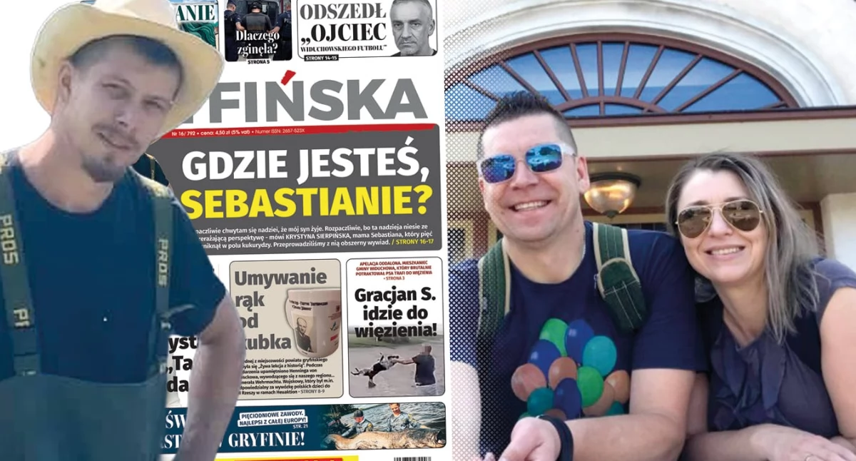 Gazeta Gryfińska, zaginięcia Sebastiana nowego sprawie poszukiwań - zdjęcie, fotografia