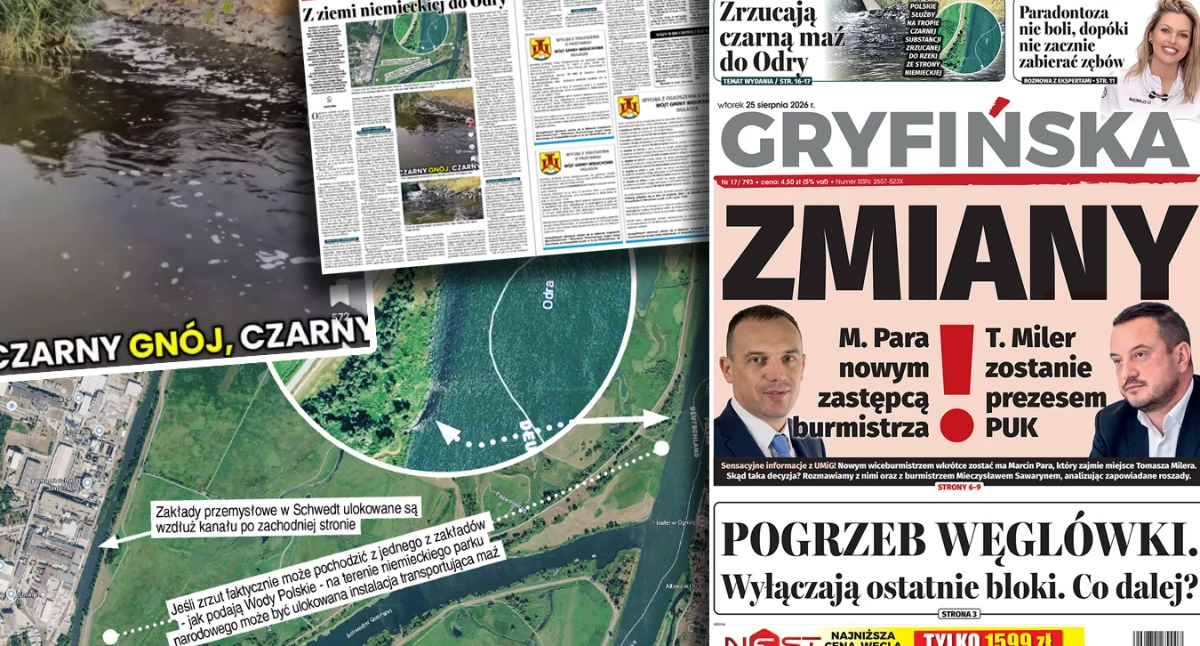 Gazeta Gryfińska, ziemi niemieckiej - zdjęcie, fotografia