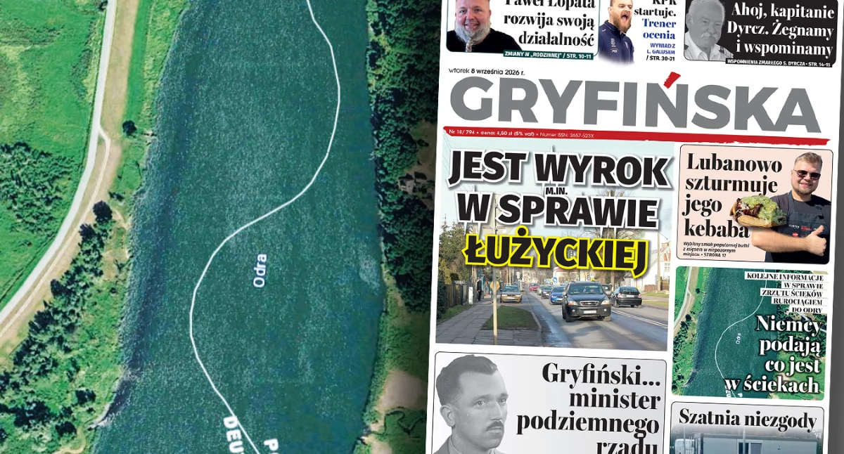 Gazeta Gryfińska, Zrzuty odpowiedź Niemiec - zdjęcie, fotografia