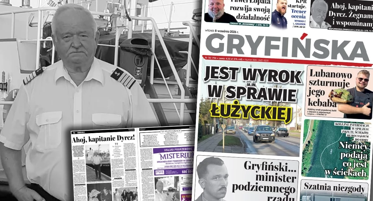 Gazeta Gryfińska, panie kapitanie - zdjęcie, fotografia