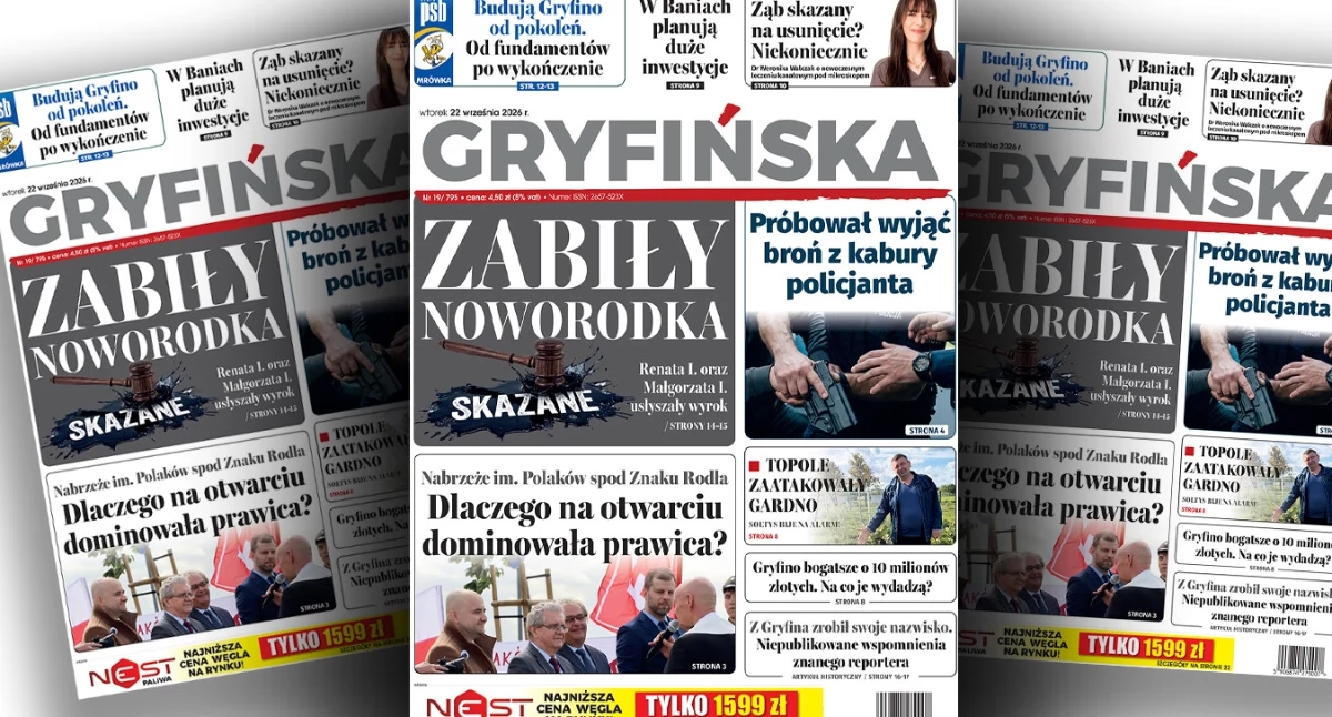 Gazeta Gryfińska, NUMER „GRYFIŃSKIEJ” - zdjęcie, fotografia