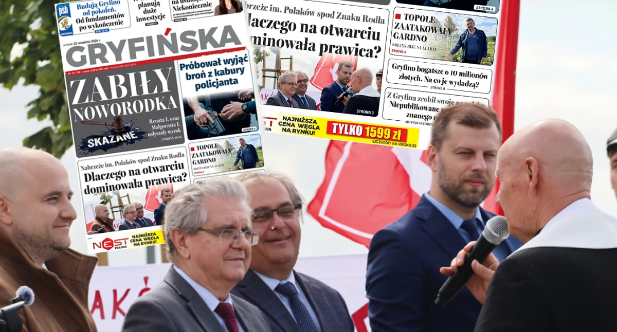 Gazeta Gryfińska, Dlaczego otwarciu dominowała prawica - zdjęcie, fotografia