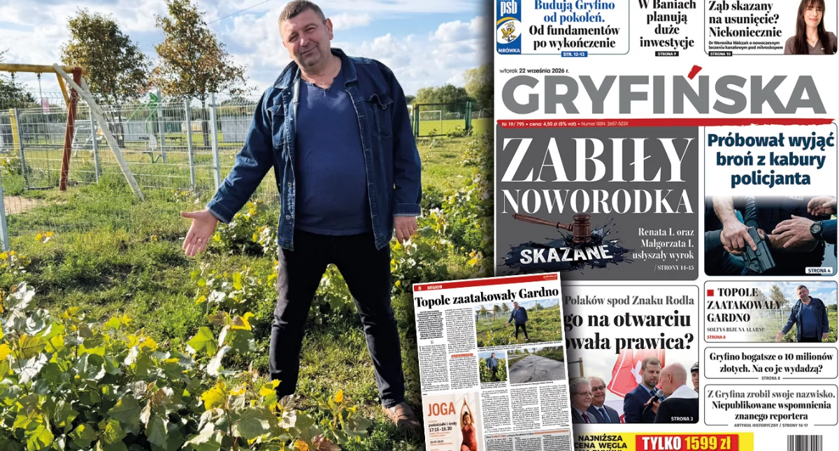 Interwencje, Gryfińska Topole zaatakowały Gardno - zdjęcie, fotografia