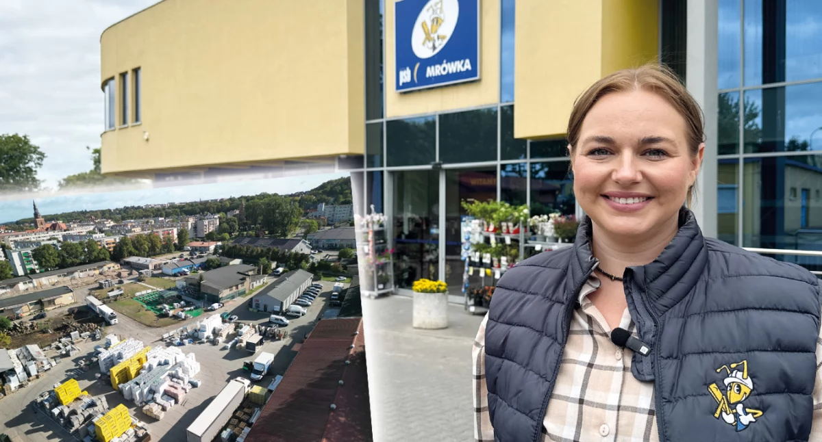 Paulina Krzak zarządzająca PSB Mrówka w Gryfinie