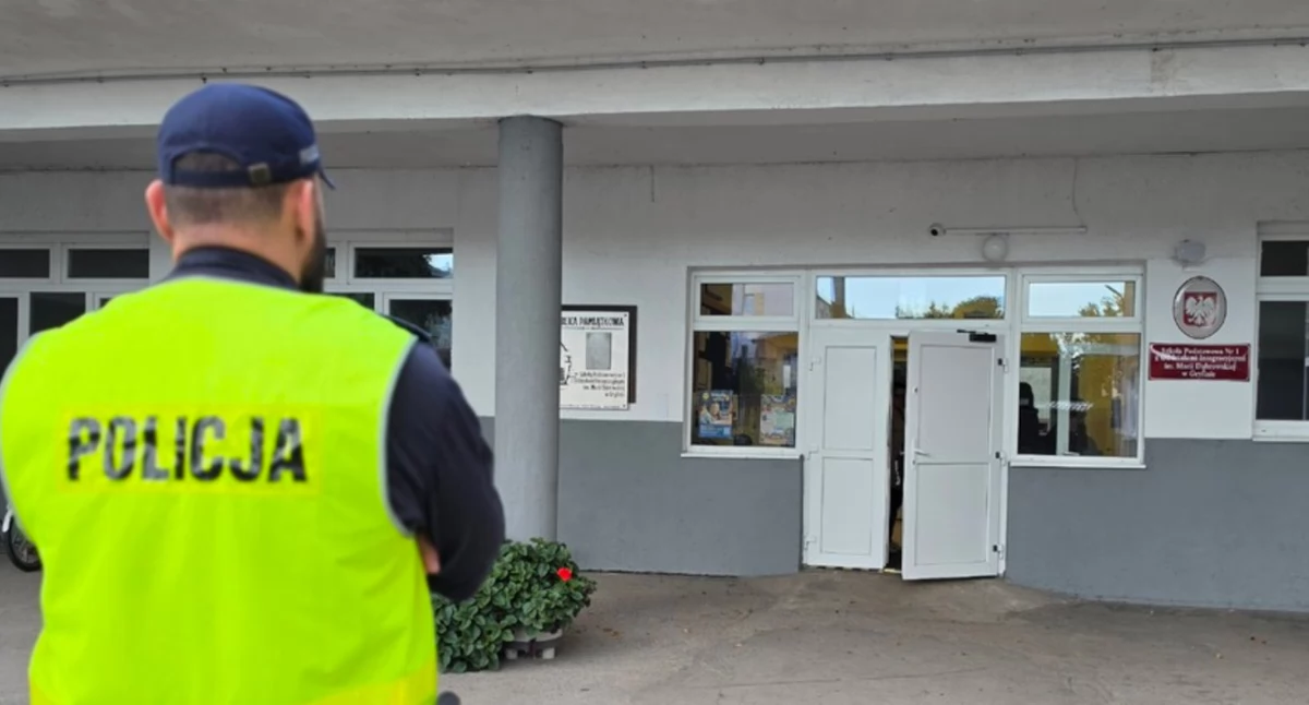 Policja - kryminalne, Bezpodstawny popłoch - zdjęcie, fotografia