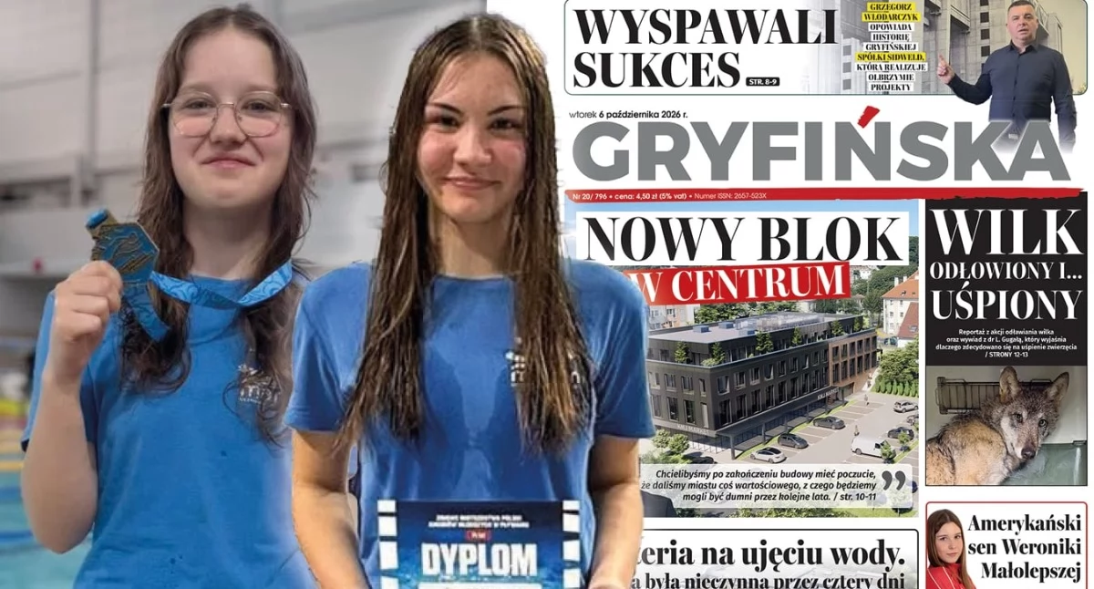 Gazeta Gryfińska, najlepsze pływaczki odpuściły Marlina Gryfino - zdjęcie, fotografia