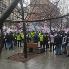Protestujący przyjechali nie tylko z Nowego Czarnowa, ale również z Elektrowni Rybnik