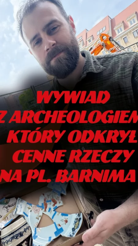 Archeolog odkrył skarb pod pl. Ks. Barnima I