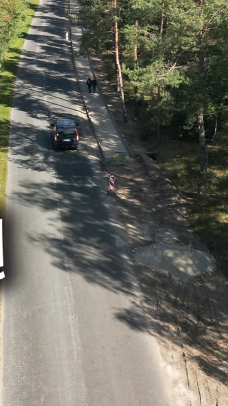 Budują ścieżkę rowerową [VIDEO]